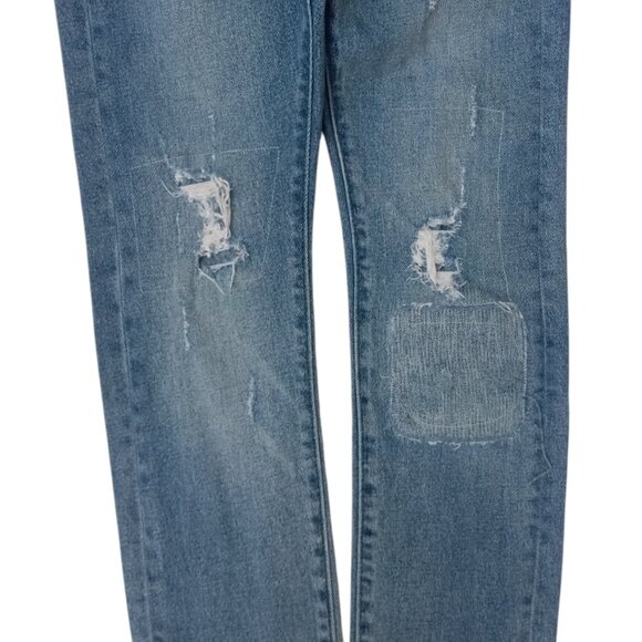 Levi Strauss & Co 505C patched distressed Jeans sz 26 x 32 - Picture 7 of 14